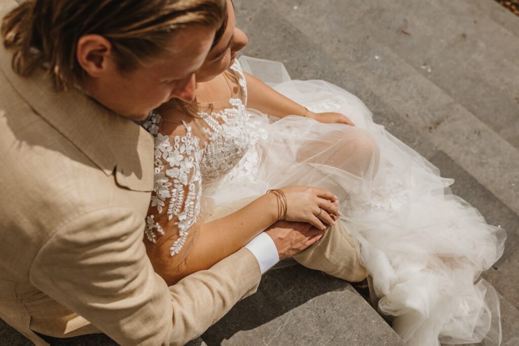 Wat kost bruidsfotografie shoot voor de blog met het bruidspaar.